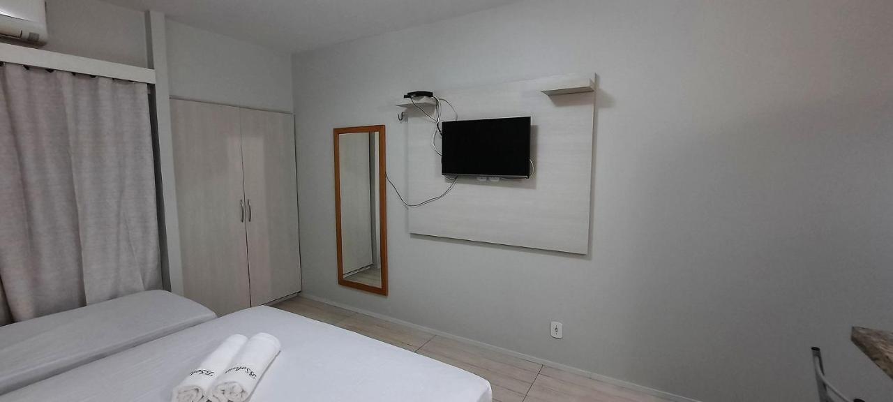 102 Lindo Flat mobiliado com vista lateral mar na Praia de Iracema Fortaleza  Exterior foto